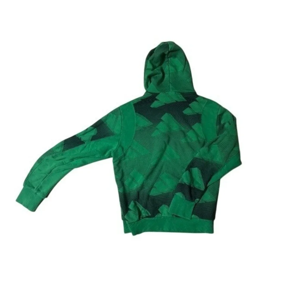 Adidas Men's S Geometric‎ Graphic Print Pullover Hoodie Sweatshirt